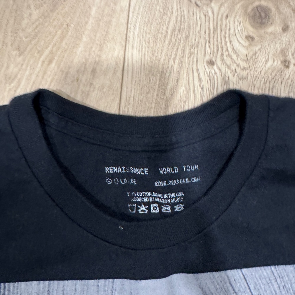 Beyoncé Renaissance World Tour tshirt L - Picture 2 of 5